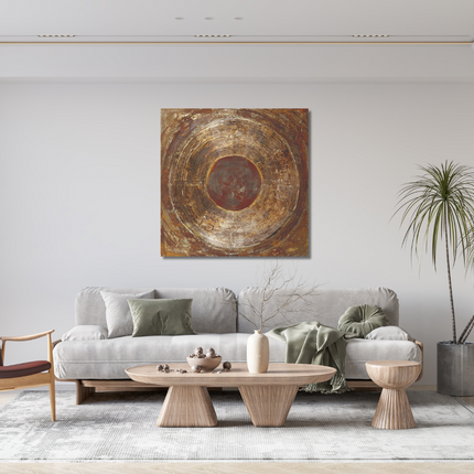 Aluart schilderij 'Rustic Resonance'