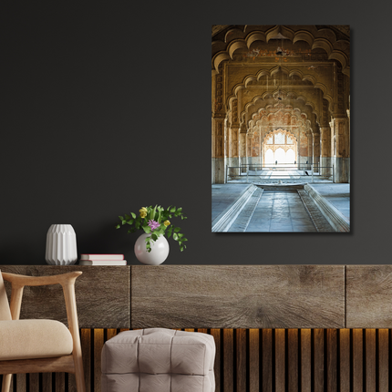 Aluart schilderij 'Rode Fort in Delhi, India'