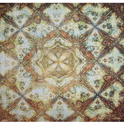 Vloerkleed 'Vintage Glas in lood'