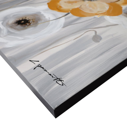 Canvas schilderij 'Mooie klaprozen'