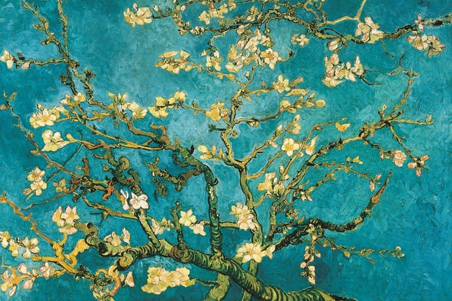 Aluart schilderij 'Amandelbloesem'