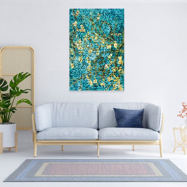 Wandkleed 'Vincent van Gogh amandelbloesem'