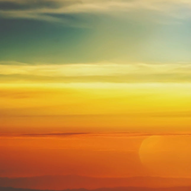 Aluart kunstwerk 'Sunset'