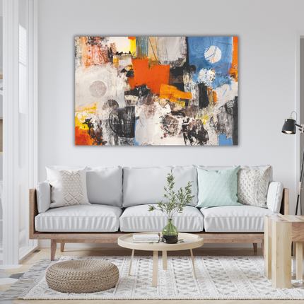 Aluart schilderij 'Abstract Mixed'