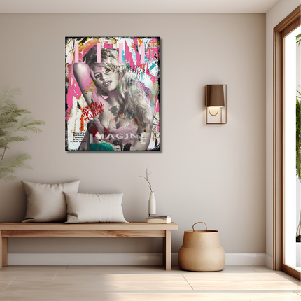 Schilderij 'Elle Bardot'