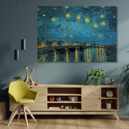 Aluart schilderij 'Sterrennacht Vincent van Gogh'