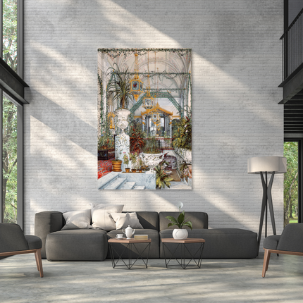 Aluart schilderij 'The Winter Garden'