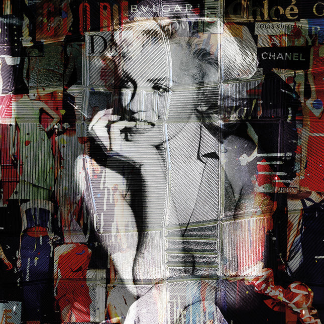 Aluart schilderij 'Monroe Fashion'
