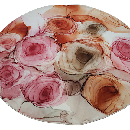 Vloerkleed 'Rozen art work'