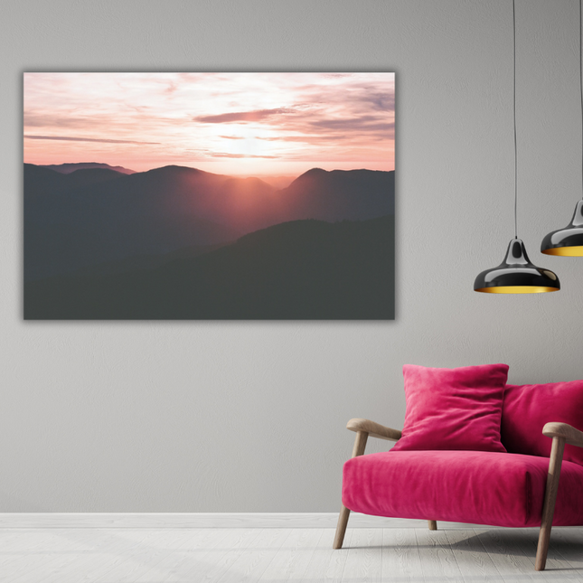 Aluart schilderij 'Morning Sunrise'