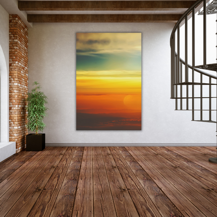 Aluart kunstwerk 'Sunset'