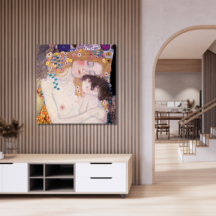 Aluart schilderij 'Gustav Klimt - Moeder en Kind'