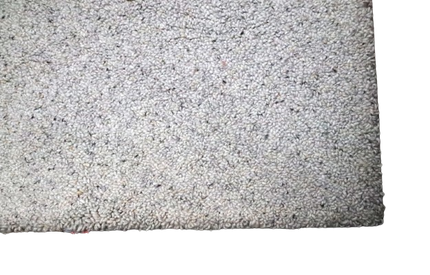 Vloerkleed 'Wit graniet'