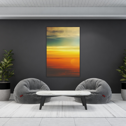 Aluart kunstwerk 'Sunset'