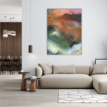 Aluart schilderij 'Aquarel'