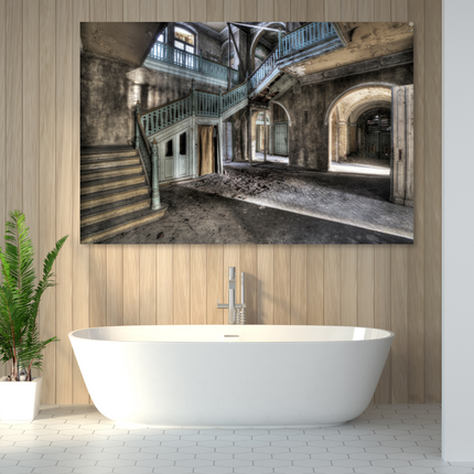 Aluart schilderij 'Lacour - Gang met Trappen'