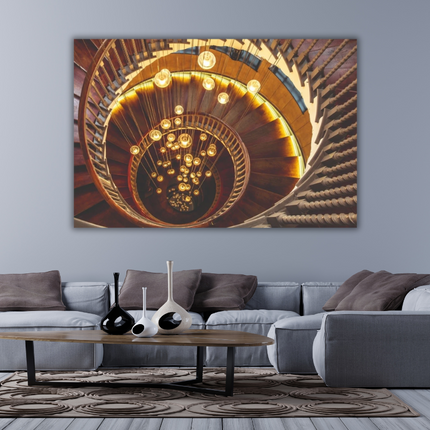 Aluart schilderij 'Wenteltrap'