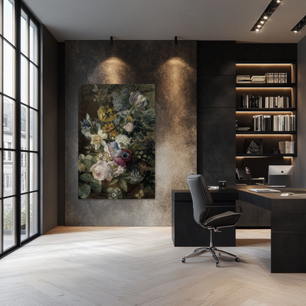 Aluart schilderij 'Vintage Flowers'