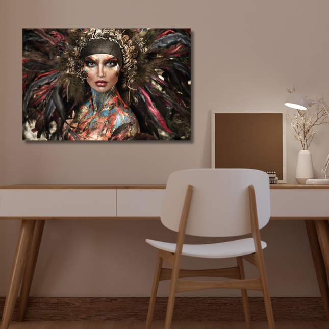 Aluart schilderij 'Colours of Native'