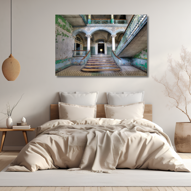 Aluart schilderij Mondiart 'The Lacour la Urban Entree'