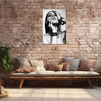 Aluart schilderij 'Vrouw met juwelen'