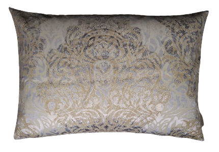 Sierkussen 'Beige/goud patroon'