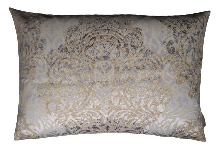 Sierkussen 'Beige/goud patroon'