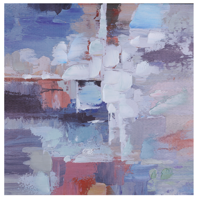 Canvas schilderij 'Abstracte kunst'