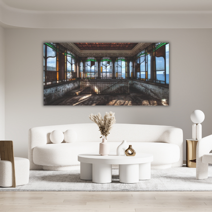 Aluart schilderij Mondiart 'Lacour Glas in lood'
