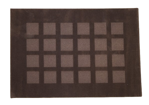 Vloerkleed 'Bruine vlakken'