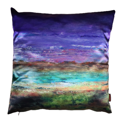 Sierkussen 'Abstract kleurenpallet'