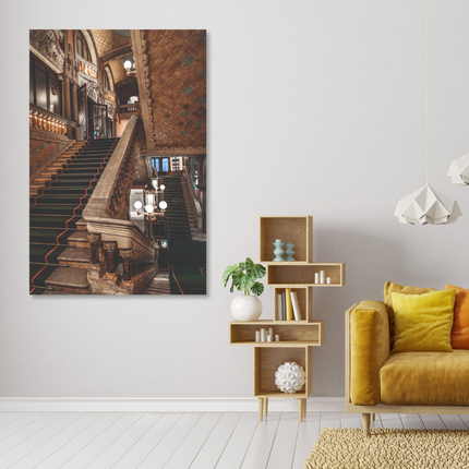 Aluart schilderij 'Palau de la Música Catalana trappenhuis'