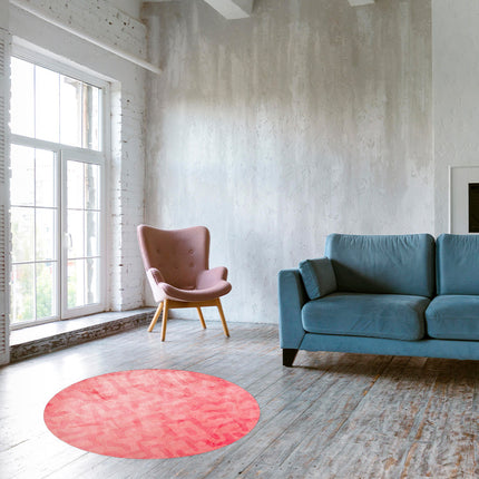 Mondiart vloerkleed 'Roze tinten'