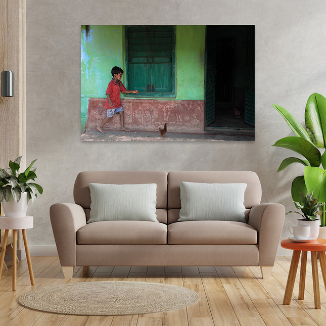 Aluart schilderij 'Friend For Life'