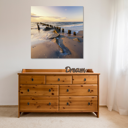 Aluart schilderij 'Zee en strand'