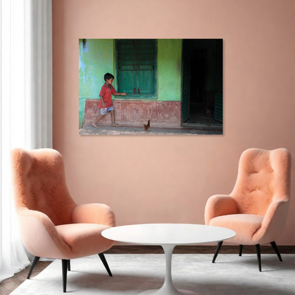 Aluart schilderij 'Friend For Life'