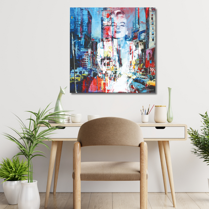 Aluart schilderij 'Monroe New York'