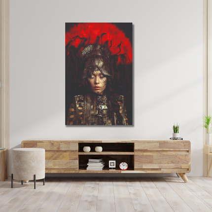 Aluart  schilderij 'Fashion Portrait Asian Model'