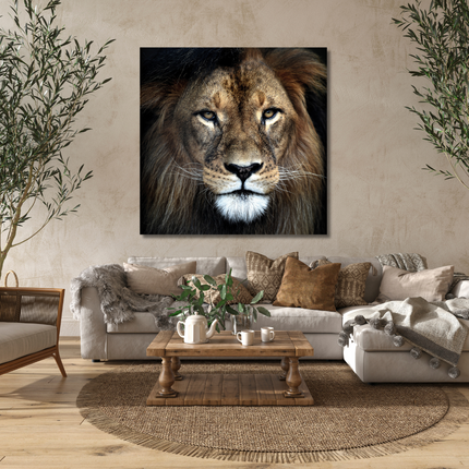 Aluart schilderij 'Leeuw'