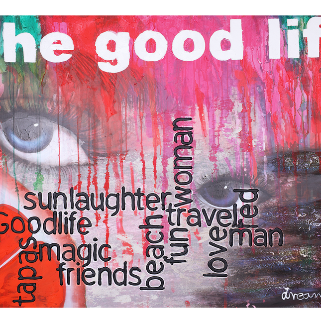 Canvas schilderij 'The Good Life'