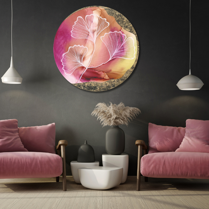 Aluart schilderij 'Ginko'