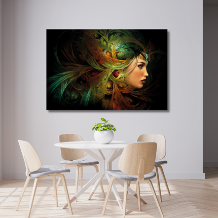 Aluart schilderij 'Mystery Queen'