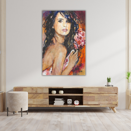 ALuart schilderij 'The summer woman'