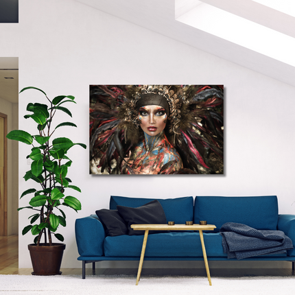 Aluart schilderij 'Colours of Native'