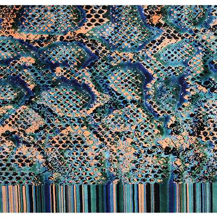 Vloerkleed 'Snake Skin Pattern Texture'