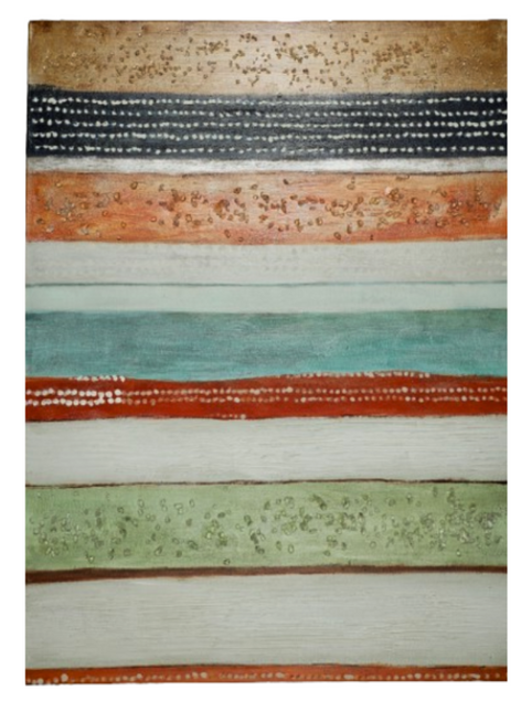 Canvas schilderij 'Vertical Panels'