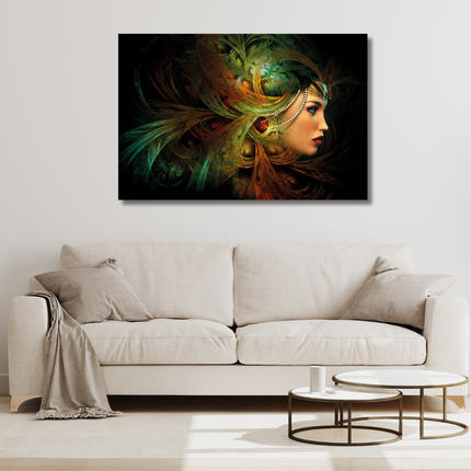Aluart schilderij 'Mystery Queen'