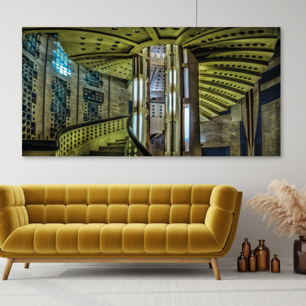 Aluart schilderij 'Art deco staircase'