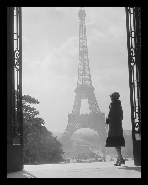 Ingelijste poster 'Eifeltoren'