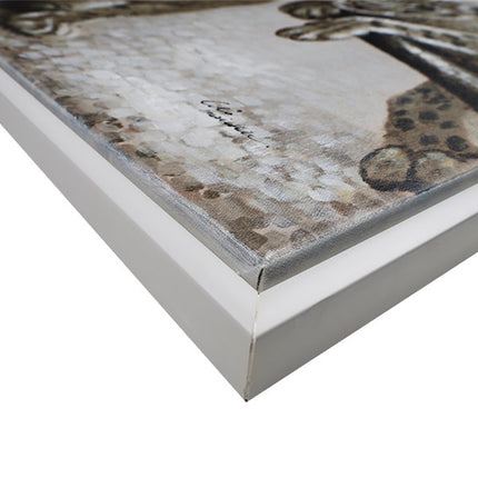 Canvas schilderij Co Co Maison 'de twee welpjes'